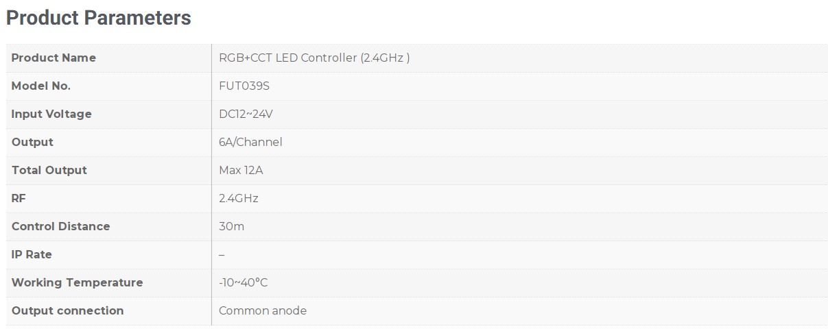 Ovladač Mi Boxer RGB + CCT pro LED pásky Zigbee